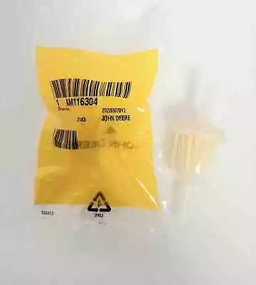 Genuine John Deere John Deere In Line Fuel Filter AM116304 Service Lawn Mower • £10.99