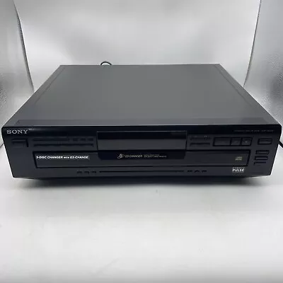 Sony CDP-CE305 Compact Disc Multi Player Changer 5 CD No Remote Tested Works • $49.99