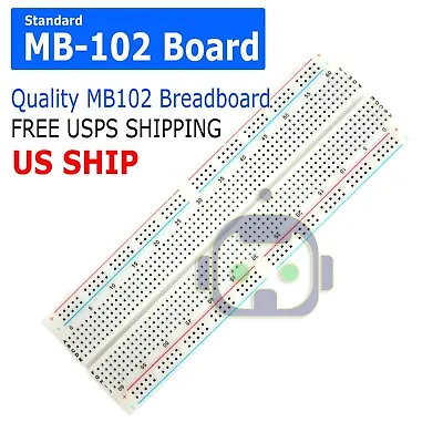 MB-102 830 Point Prototype PCB Solderless Breadboard Protoboard US • $4.99