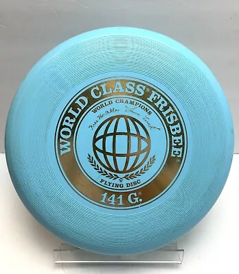 Vintage 141G WHAM-O World Class 1970s Frisbee Flying Disc 1975 • $12
