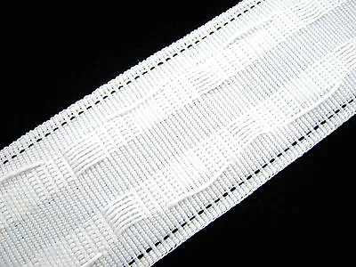 £1.60 • Buy Quality Rufflette 2  Pencil Pleat Curtain Header Tape Buy By The Metre For Ease