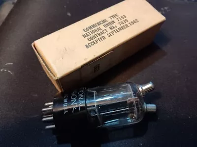 7193 National Union USA Radio Electron Vacuum Tube NOS NIB Vintage *TESTED* • $14.09