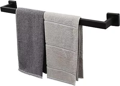 TocTen Bath Towel Rack - Square Base Thicken SUS304 Stainless Steel Towel Bar Fo • $75.37