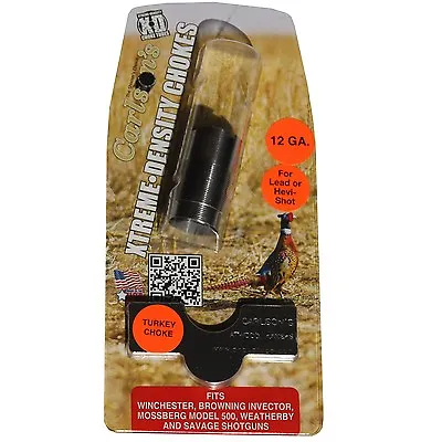 Carlson's Choke Tube 12GA Winchester Browning Mossberg Flush Super Turkey #19891 • $21.99