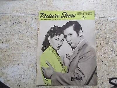 August 4th 1951 PICTURE SHOW Yvonne De Carlo Peter Ustinov Mario Lanza. • £4.50