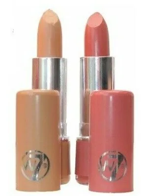 W7 Fashion Lipstick Nudes Pinks And Reds 3.5g - SEALED - Various Shades • £2.49