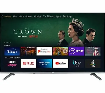 £189.97 • Buy Jvc Lt-40cf700 Fire Tv Edition 40  Smart Full Hd Led Tv With Amazon Alexa Hdmi