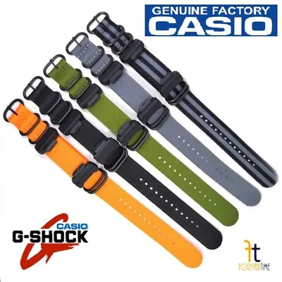 CASIO G-Shock GA-100 Canvas Watch BAND With Tow End Pieces GA-110 G-8900 W/2Pins • $25.46