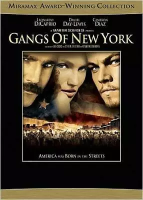 Gangs Of New York (Two-Disc Collector's Edition) - DVD - VERY GOOD • $4.94