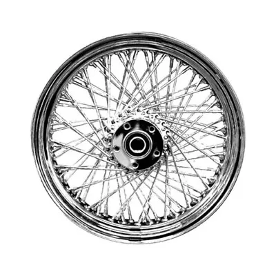 Drag Specialties 0203-0397 Laced 60 Spoke Front Wheel - 21x2.15 (Chrome) • $1089.95