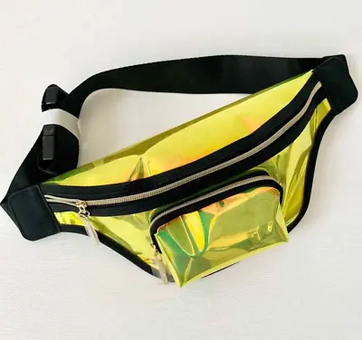 5 Lancome Limited Edition Holographic Fanny Pack Waist Bag  ~ Waterproof • $19.99