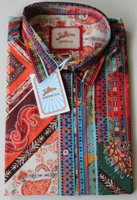 £14.99 • Buy Joe Browns Perfect Combination Paisley / Aztec Print Mens Shirt - Medium & BNWT