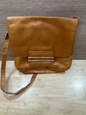 Charles Jourdan Leather  Handbag/Shoulder Bag Strap Purse Vintage • $45