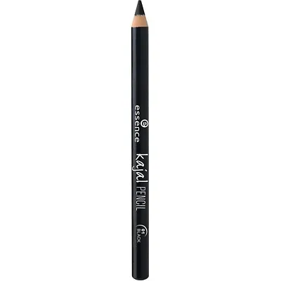 ESSENCE Kajal Eye Pencil 01 Black - Soft Charcoal Intense Black Eyeliner • £4.90