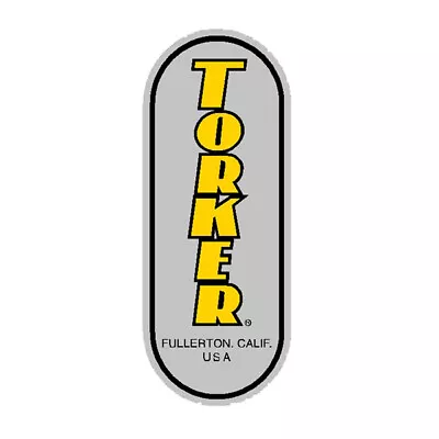 Torker - Fullerton Head Tube Decal - Old School Bmx • $16.50