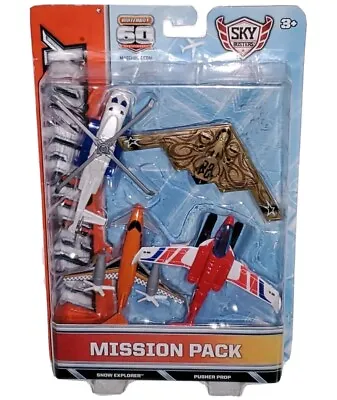 Matchbox Sky Busters 60th Mission Pack Northrop Grumman B-2 Sikorsky S-92 SEALED • $19.99