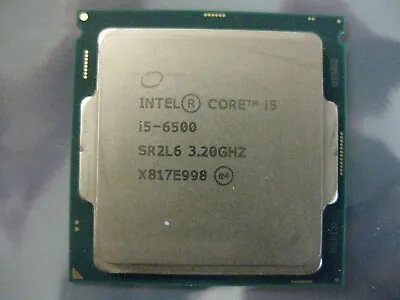Intel Core I5-6500 SR2L6 3.2GHz Processor • $27.99