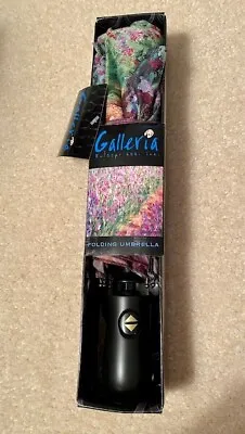 Galleria Enterprises Monet's Garden Folding Umbrella BNWT • $34.87