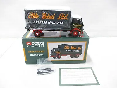 $8.86 • Buy Corgi Classics Eddie Stobart Leyland Beaver Platform Lorry 