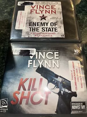 Vince Flynn Audio Books On Cd Lot • $11.50