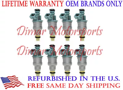 OEM Fuel Injector Set Of 8 F55E-A2E Fits 96-98 Mustang 4.6L V8 • $239.99