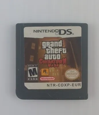 Grand Theft Auto Chinatown Wars Nintendo DS 3DS Game Genuine Cartridge Only • $44.95