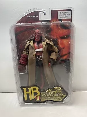 2008 Mezco Toyz Wounded Hellboy Movie Series Ron Perlman 7.5” Action Figure Toy • $64.99