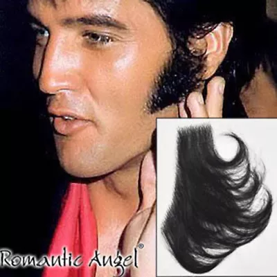 $65.71 • Buy Cosplay Elvis Presley Sideburns BLACK Fake Beard Sideburn Mustache Facial Hair 