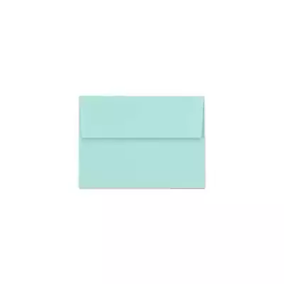 LUX A6 Invitation Envelopes (4 3/4 X 6 1/2) 500/Box Seafoam (LUX-4875-113500) • $83.82