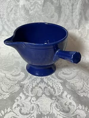 Ap24- Vintage Homer Laughlin Fiestaware Cobalt Blue Stick Handle Creamer Fiesta • $24.25