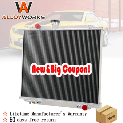3Row Radiator For 94-00 Mitsubishi Pajero 2.8 L 4M40 Turbo Diesel NJ/NK/NL AT/MT • $199