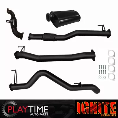 3 Inch Full Exhaust For RG Colorado Exhaust 2012<2016 2.8L Cat & Muffler Black • $700