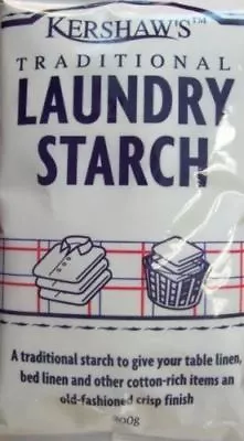£4.69 • Buy Kershaw's Traditional Laundry Washing Starch For Crisp Cotton Linen 200g