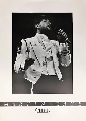 Marvin Gaye Motown Classic Large Black & White Music Poster  20  X 28   • $10