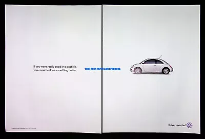 Volkswagen Beetle Car 1998 Trade Print Magazine Ad Poster ADVERT • $9.99