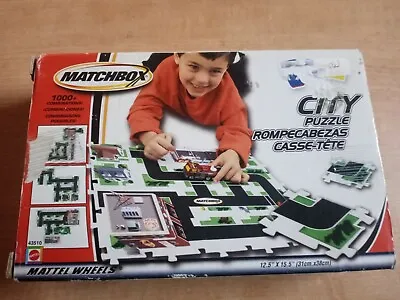  Matchbox City   2002 Puzzle Play Set Boxed • $4.99