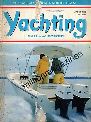 1972 Yachting Sail And Power March - Rare All America Racing Team • $26.10