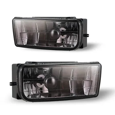 Fog Lights For 92-99 BMW 3 Series E36/M3 Smoke Glass Lens H1 12V 55W Bulbs Pair • $35.99