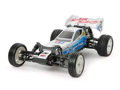 Tamiya 58587 Neo Fighter 2WD RC Car DEAL BUNDLE With Radio Bat Charger • £180.49