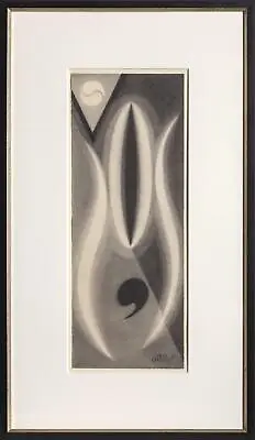 Benjamin Benno The Life Of A Comma Charcoal Drawing On Paper Signed And Dated • £3627.90