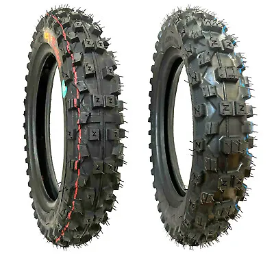 2.5x10 And 2.75x10 Dirt Bike Tire Set Honda CRF50 PW50 Pit Bike 2.5x10 2.75x10 • $59.92