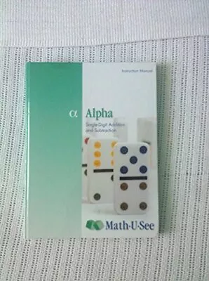 Alpha: Single-Digit Addition And Subtraction Instruction Manual • $4.74