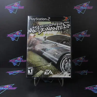 Need For Speed Most Wanted PS2 PlayStation 2 - Complete CIB • $59.95