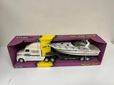 Vintage 1997 Nylint Tiara Yacht Boat Hauler Semi Truck W Trailer 2 Feet Long Set • $279.99