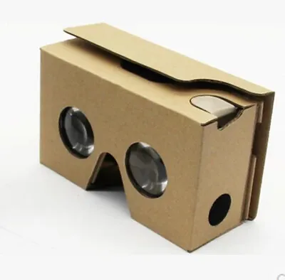Cardboard 3D VR Virtual Reality Google Headset Movie Games Glasses For Phones • $8.99
