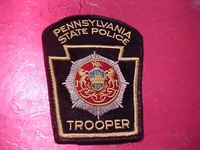 Pennsylvania State Police Patch Shoulder Size Used Raised Center • $7.95