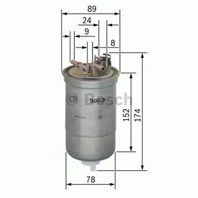 Bosch Car Fuel Filter N6322 - 0450906322 • £34.54