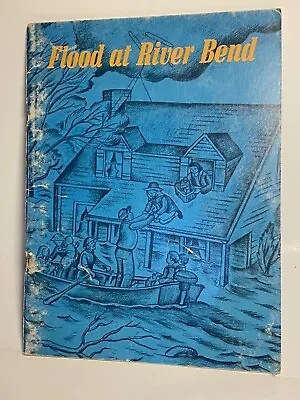 Vintage 1962 Paperback Mid Century SRA Pilot Library Flood At River Bend Rare • $15.36