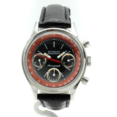 $1675 • Buy Vintage 1950's Wittnauer Professional Chronograph Valjoux 726 Wristwatch 6002/5