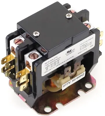 AIR CONDITIONING Definite Purpose Contactor 2 Pole FLA 40A-RES-50Amp Coil 24V • $21.99